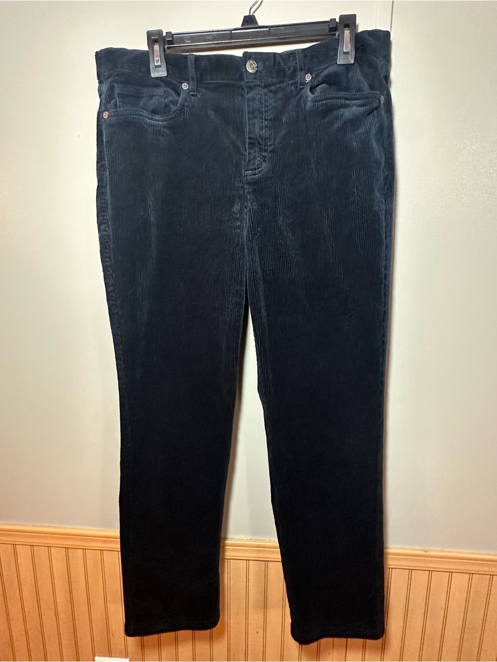 Brooks Brothers Straight Leg Corduroy Pants Twee Witchy Teacher Size 14